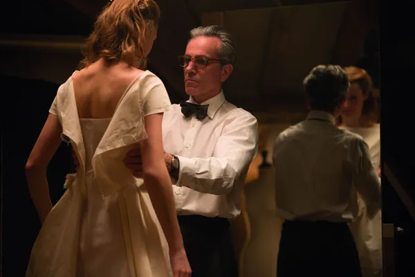 Daniel Day-Lewis and Vicky Krieps in Phantom Thread